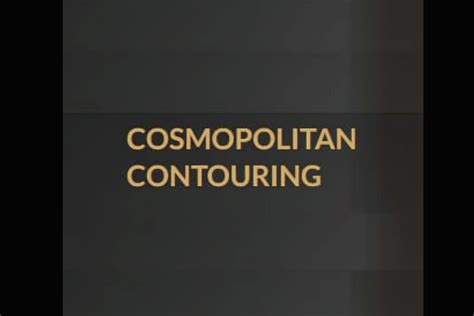 Cosmopolitan contouring - Bare with me here, folks. As well as rocking a sultry eye and flushed cheek look, Kendall has used the infamous 'lip contouring' technique to achieve a fuller pout. Instead of just going ahead ...